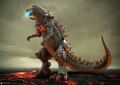 Mechagodzilla concept art by Jared Krichevsky
