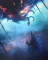 Textless Godzilla: King of the Monsters IMAX poster