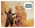 German Godzilla vs. Hedorah lobby card