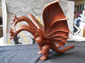 Metallic gold King Ghidorah