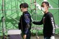 Ryosuke Yamada during filming