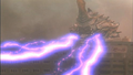 Battra attacks Nagoya