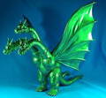 Metallic green King Ghidorah