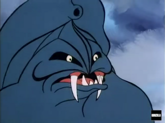 Axor in episode 17 of Hanna-Barbera's Godzilla