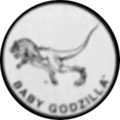 Cancelled Baby Godzilla 1998 trademark icon
