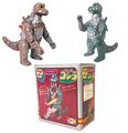 Godzilla, available in brown and green colorways