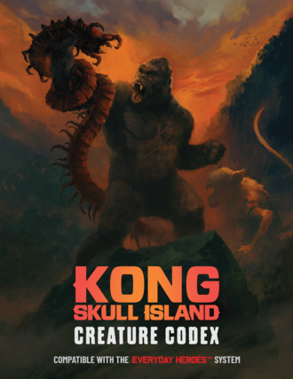 The cover of Kong: Skull Island – Creature Codex