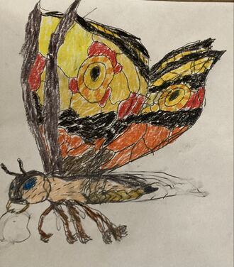 Mothra by the Wrath of Iris Arc.