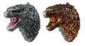 WATANABE x REN Godzilla heads magnets
