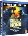 United Kingdom Monsterverse Godzilla/Kong 4-Film Collection Blu-ray side