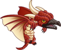 Fire Rodan in Castle & Dragon