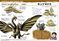 Pages 94-95: King Ghidorah 1991