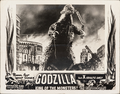 British Godzilla, King of the Monsters! lobby card