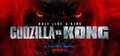 Godzilla vs. Kong banner