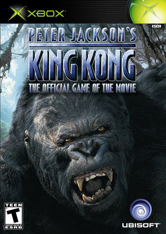 North American Xbox cover art for Peter Jackson's King Kong