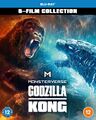 United Kingdom Monsterverse Godzilla/Kong 5-Film Collection Blu-ray cover