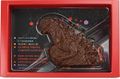 Godzilla 2016 Valentine's Day chocolate bar