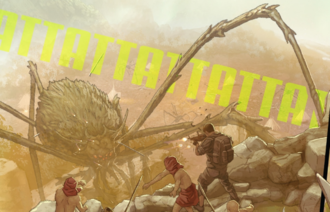 A queen Mother Longlegs in Skull Island: The Birth of Kong