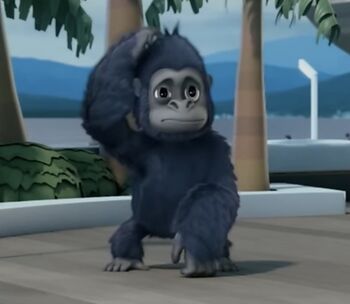 Kong as a baby in Kong: King of the Apes