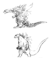 Godzilla concept art