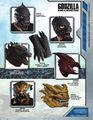 Rubie's Rodan, Godzilla, Mothra, and King Ghidorah deluxe adult latex masks