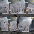M.W. Culture Godzilla and Kong figures
