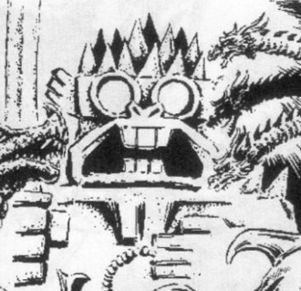 Majin Tuol concept artwork by Hurricane Ryu Hariken