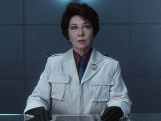 A Xilien posing as Reiko Namikawa in Godzilla Final Wars