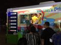 The Slusho truck at San Diego Comic Con