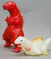 Sunguts Sofubi Godzilla 2016 second form and third form set