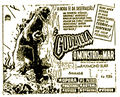 Brazilian Godzilla, King of the Monsters! poster