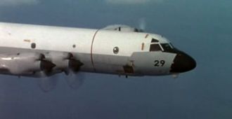 A Kawasaki P-3C Orion in Godzilla vs. Destoroyah