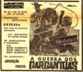 Portuguese The War of the Gargantuas poster