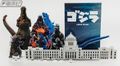 Acrylic Godzilla size chart set