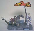 Bandai Japan DX Real Mothra Desghidorah with Super Mechagodzilla and Mothra set