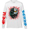 Godzilla/ Mechagodzilla long sleeved sweatshirt (white)