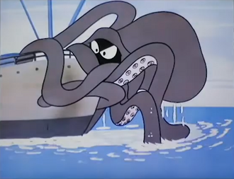 The Kraken in The King Kong Show