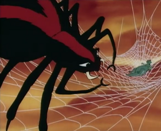 The Giant Black Widow with Godzooky