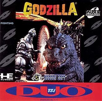 Godzilla American box art