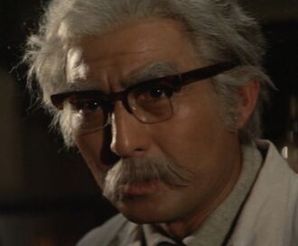 Dr. Shinzo Mafune in Terror of Mechagodzilla