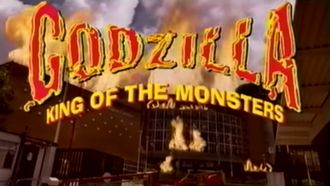 The title card for Godzilla, King of the Monsters