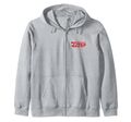Pencil illustration zip hoodie