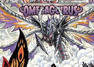 Omegaguirus in Mothra: Queen of the Monsters issue 5