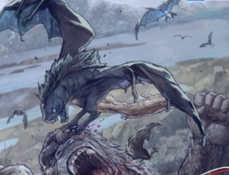 An alpha male Psychovulture in Kingdom Kong