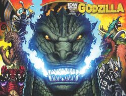 Godzilla: Rulers of Earth Cover A full cover art