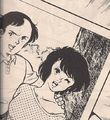 Okumura and Naoko in the The Return of Godzilla manga