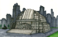 Earth Defense Force headquarters concept art