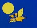 King Ghidorah flying