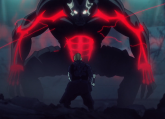 Kaiju No. 8's berserk state from Kaiju No. 8