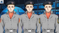 Nebulans posing as G-Force personnel in Symphogear XD UNLIMITED